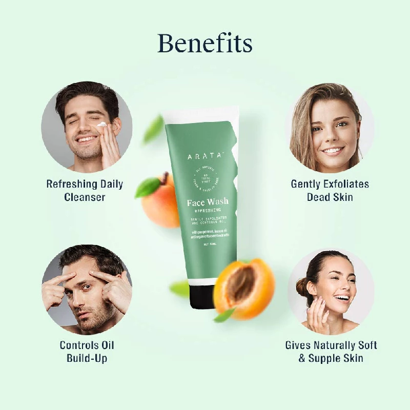 Arata Refreshing Face Wash, 50 ml-2.webp